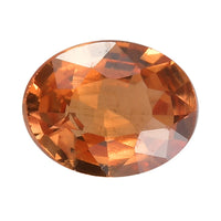 0.40 ctw Oval Cut Orange Sapphire Loose Gemstone (5x4 mm)