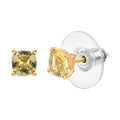 D'Joy Premium Golden Apatite 1.30 ctw Solitaire Stud Earrings in 18K Vermeil Yellow Gold Over Sterling Silver - Sticky add to cart bar