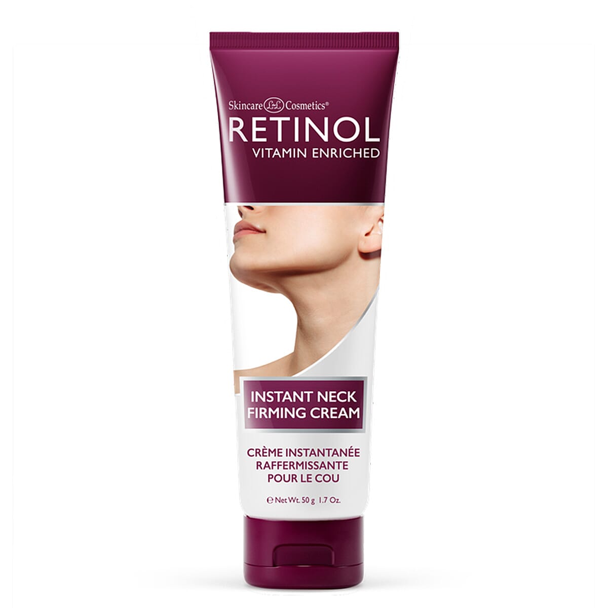 Retinol Vitamin Enriched Instant Neck Firming Cream (1.7oz) Made in Korea