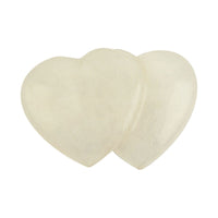 White Quartz Double Heart -Medium 1394 ctw
