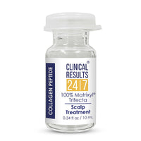 Clinical Results Matrixyl Trifecta Collagen Peptide Scalp Treatment Vials with Micro-Needling Applicator (4x .34oz) Made in US