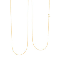 Oval Link Chain Necklace in 14K Yellow Gold Over Sterling Silver 1.3 Grams 30 Inches