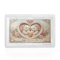 999 Fine Silver You Have my Heart Emboss Sheet 1g
