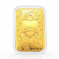 24K Gold Valentine Heart – Love Forever Embossed Sheet (31 × 45.5mm) 10mg - Sticky add to cart bar