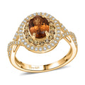 D'Joy Premium Golden Turkizite, Multi Gemstone Ring in 18K Vermeil YG Over Sterling Silver (Size 10.0) 2.20 ctw - Sticky add to cart bar
