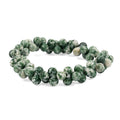 Peanut Bracieted Jasper Stretch Bracelet 140.65 ctw - Sticky add to cart bar