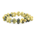 Peanut Yellow Turquoise Stretch Bracelet 106.90 ctw - Sticky add to cart bar