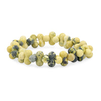Peanut Yellow Turquoise Stretch Bracelet 106.90 ctw