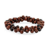 Peanut Bracieted Jasper Stretch Bracelet 111.85 ctw