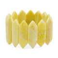 Pineapple Jasper Stretch Bracelet 366.00 ctw - Sticky add to cart bar