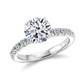 14K White Gold Luxuriant Lab Grown Diamond (G, VS) Ring (Size 7.0) 2.57 ctw - Sticky add to cart bar