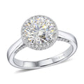 14K White Gold Luxuriant Lab Grown Diamond Ring (Size 7.0) 2.42 ctw - Sticky add to cart bar