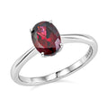 Orissa Rhodolite Garnet 1.75 ctw Ring in Platinum Over Sterling Silver - Sticky add to cart bar