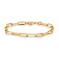 EverTrue Bronzella Collection Bracelet in 18K YG Plated Bronze (7.25 In)