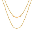 10K Yellow Gold 2.1mm Rope Necklace (20 Inches) 2.5 Grams - Sticky add to cart bar