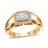 Yellow Gold Over Sterling Silver