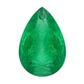 Certified and Appraised AAAA Kagem Zambian Emerald (Pear Free Size) 5.00 ctw - Sticky add to cart bar
