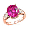 Created Pink Sapphire