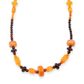 Baltic Amber Beaded Necklace in Sterling Silver (22 Inches) - Sticky add to cart bar