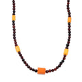 Baltic Amber Beaded Necklace in Sterling Silver (22 Inches) - Sticky add to cart bar