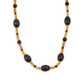 Baltic Amber Beaded Necklace in Sterling Silver (23 Inches) - Sticky add to cart bar