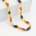 Mixed Amber Beaded Necklace (22 Inches) - Sticky add to cart bar