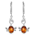 Baltic Amber Earrings in Sterling Silver - Sticky add to cart bar