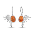 Baltic Amber Earrings in Sterling Silver - Sticky add to cart bar