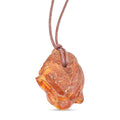 Baltic Amber Brown Rope Necklace (32 Inches) - Sticky add to cart bar