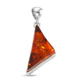 Baltic Amber Pendant without Chain in Sterling Silver - Sticky add to cart bar