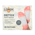 Lorem Natural Detox Foot Patch 20 Patches - Sticky add to cart bar