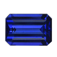 Certified 5.00 ctw Octagon Tanzanite Loose Gemstone – AAAA Grade, Free Size