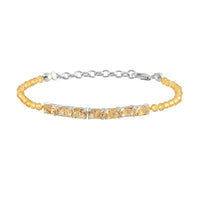 Amethyst Bracelet in Sterling Silver (6.50 In) 10.10 ctw
