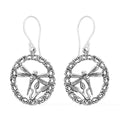 Sterling Silver Dragonfly Dangle Earrings 2 Grams - Sticky add to cart bar