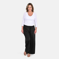 TAMSY Black Color Printed Trouser - One Size Fits Most