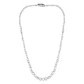 Polki Diamond 10.00 ctw Necklace in Sterling Silver, Diamond Necklace, Silver Tennis Necklace (20 Inches) - Sticky add to cart bar