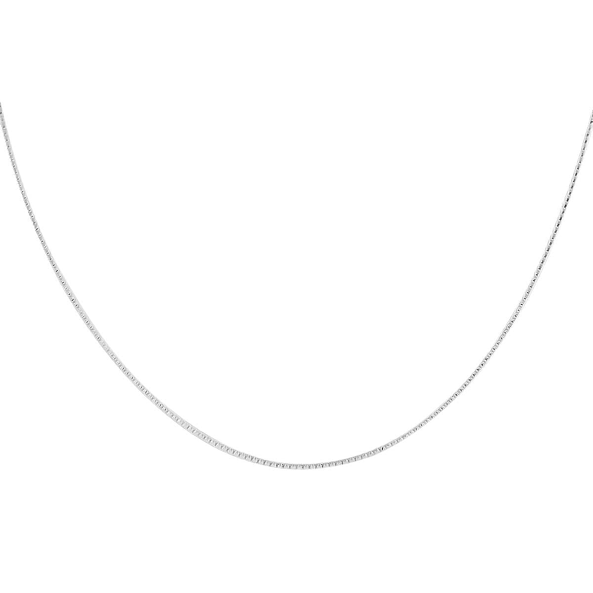 Italian Sterling Silver 1.2mm Box Chain 24 Inches 2.60 Grams