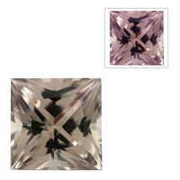 Certified and Appraised AAAA Princess Cut Turkizite, Certified Turkizite, AAAA Turkizite, Loose Gemstone, (Sqr 8 mm) 2.60 ctw