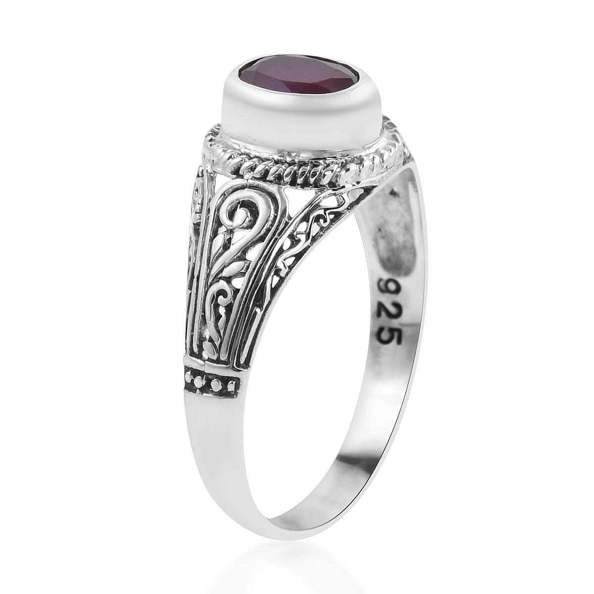 BALI LEGACY Niassa Ruby Ring in Sterling Silver 1.50 ctw (4)
