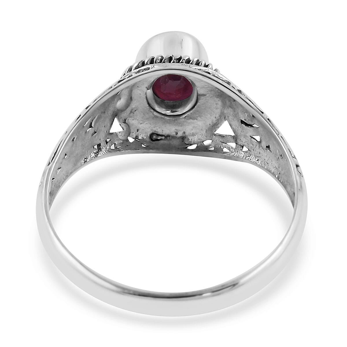 BALI LEGACY Niassa Ruby Ring in Sterling Silver 1.50 ctw (5)