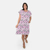 Pink Leaves Print