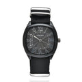 STRADA Japanese Movement Watch with Black Nylon Strap (41.40x39.88mm) (5.25-7.75 In) - Sticky add to cart bar
