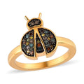GP Multi Diamond Ring in Vermeil Yellow Gold Over Sterling Silver (Size 10.0) 0.20 ctw - Sticky add to cart bar