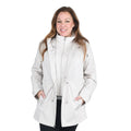 JONES N.Y. Beige Sport Hooded Windbreaker - L - Sticky add to cart bar