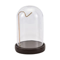 Brown Watch Display Case with Transparent Cover (3.74"x3.74"x0.59") - Sticky add to cart bar
