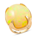 LUXORO 10K Yellow Gold Solitaire Ring (Size 8.0) 7 Grams - Sticky add to cart bar