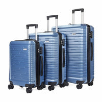 CHLOE Expandable ABS Hard shell Lightweight 360 Dual Spinning Wheels Combo Lock 28 24, 20 3 Piece Luggage Set