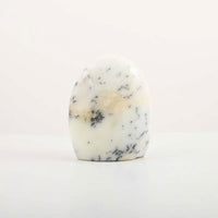 White Agate with Dendrite Figurine -L Approx. 6486ctw