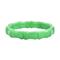 Green Jade Section Stretch Bracelet 167.00 ctw - Sticky add to cart bar