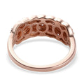 Natural Pink Diamond and Diamond Ring in Vermeil Rose Gold Over Sterling Silver 0.50 ctw - Sticky add to cart bar